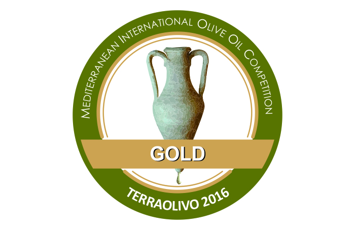 Χρυσό Μετάλλιο TERRAOLIVO 2016 E-LA-WON EVOO